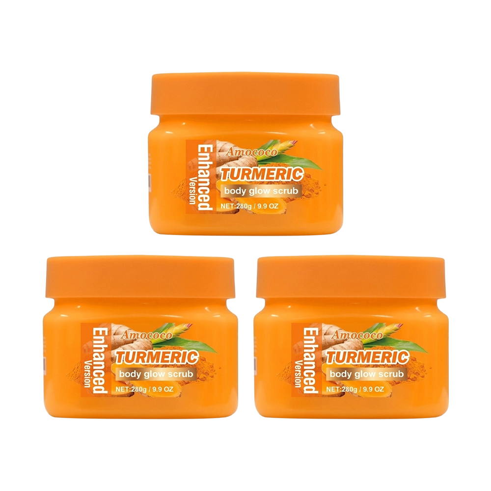 Turmeric Nourishing Scrub – Infused with natural turmeric extract and moisturizing ingredients