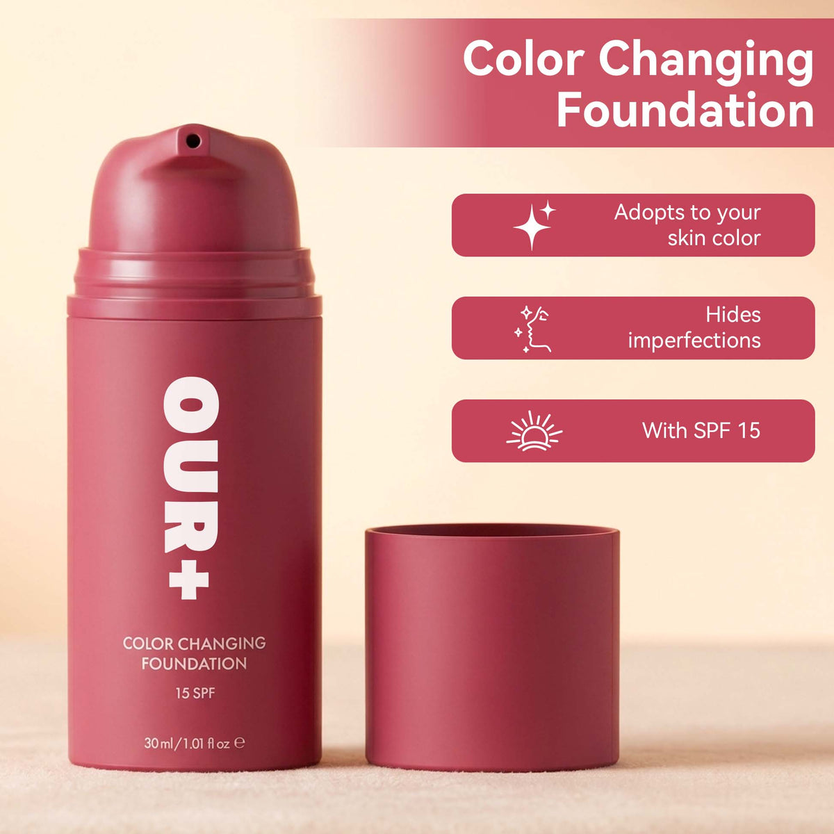 Reverse-aging Adaptive Foundation